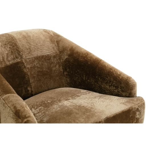 Picture of Shearling Leather Bernie Swivel Chair